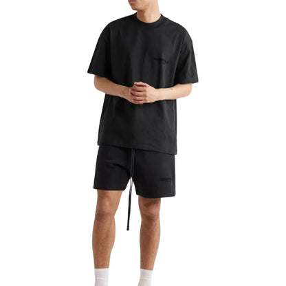 Fear Of God Essentials Shorts & T-Shirt Set - Black