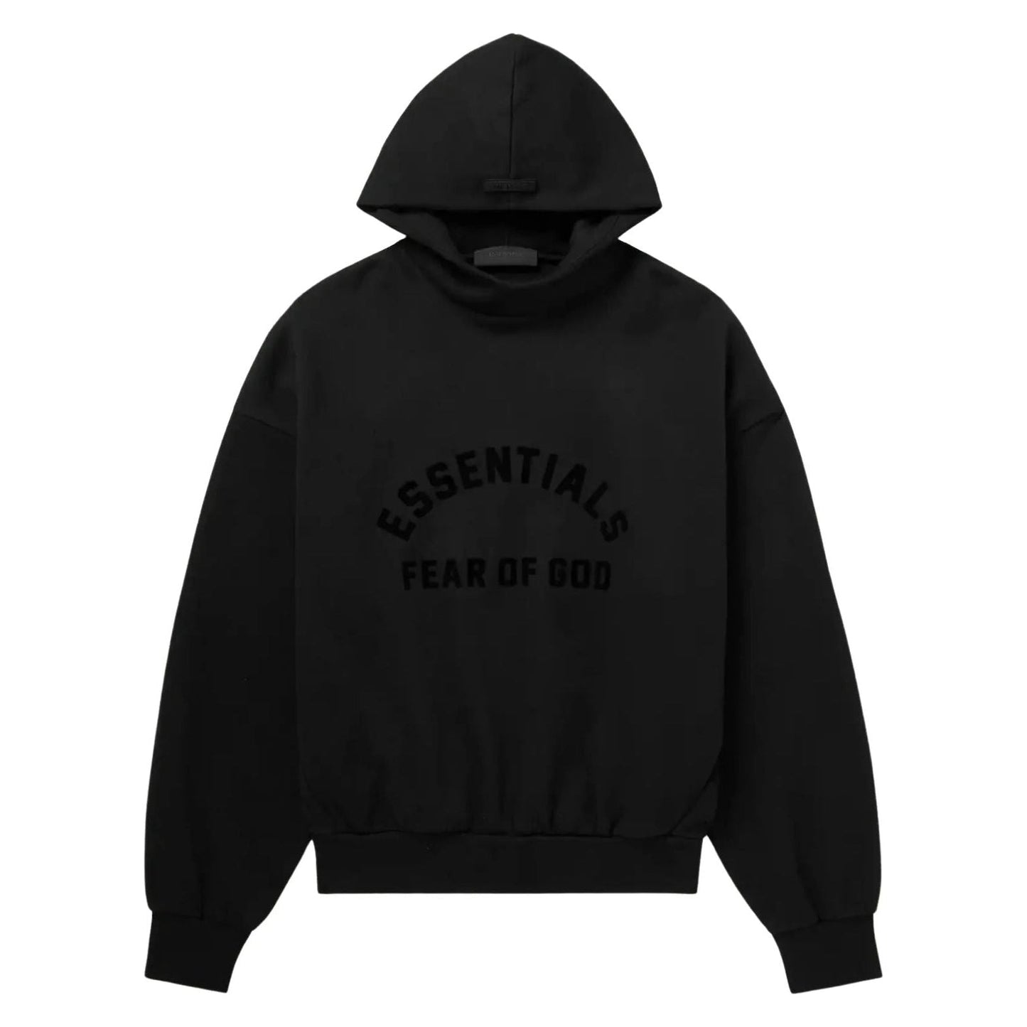 Fear Of God Essentials Jet Black Arch Logo Tracksuit (SS23)