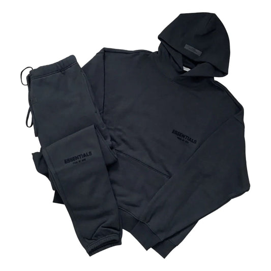 Fear Of God Essentials Black Tracksuit (SS22)