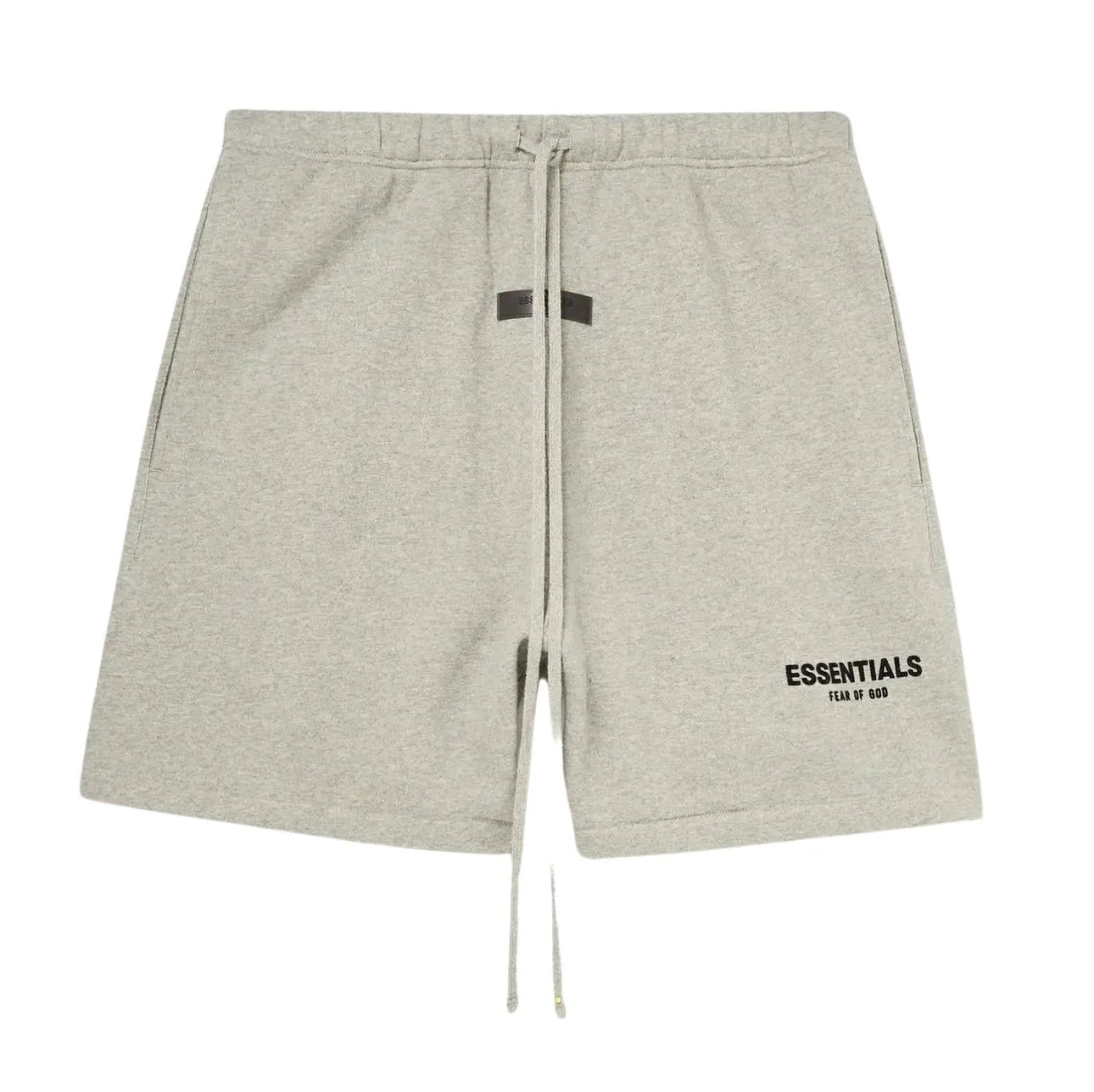 Fear Of God Essentials Shorts & T-Shirt Set - Grey Dark Oatmeal