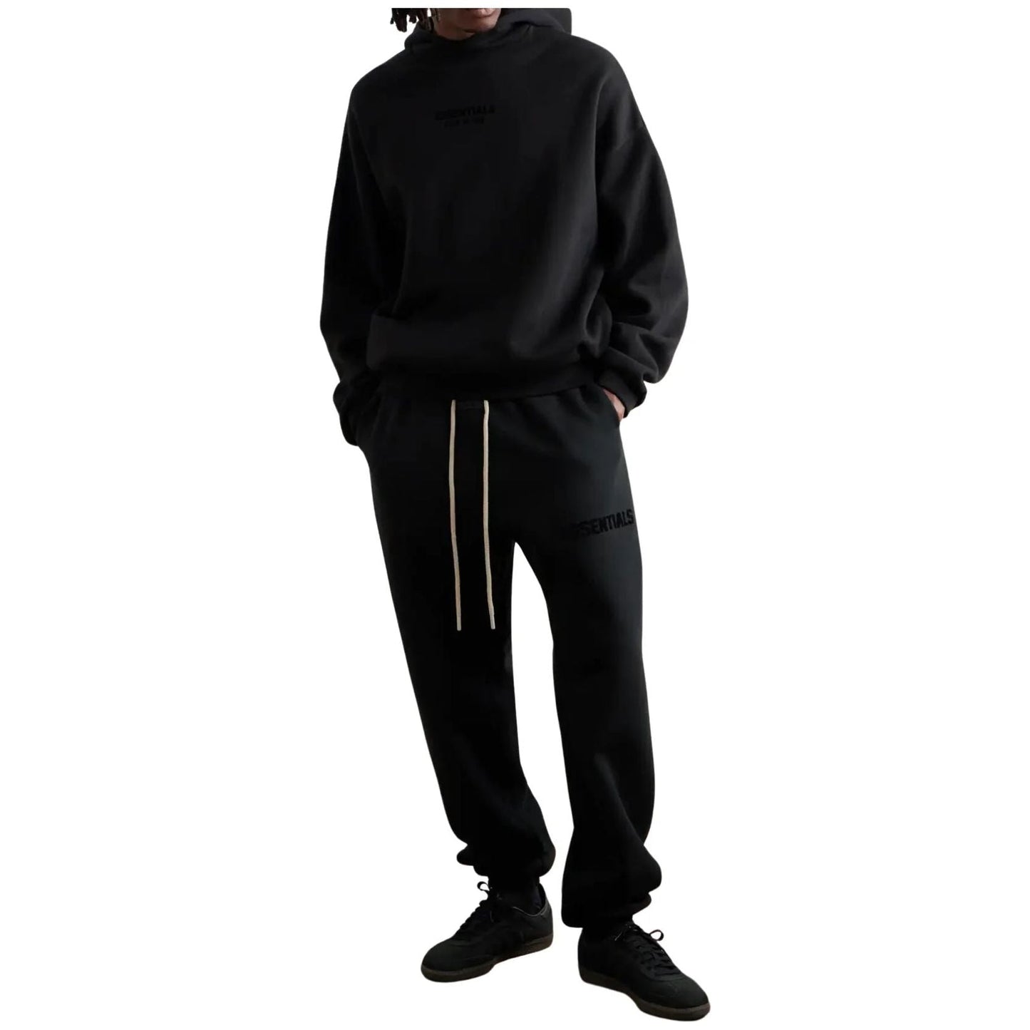 Fear Of God Essentials Jet Black Tracksuit (SS23)