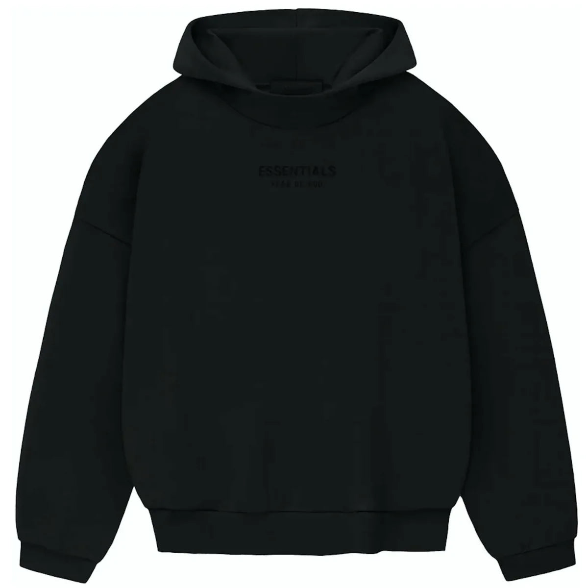 Fear Of God Essentials Hoodie Jet Black