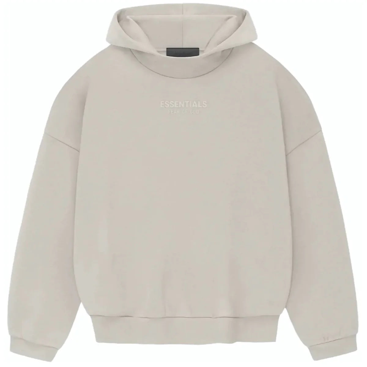 Fear Of God Essentials Hoodie Silver Cloud