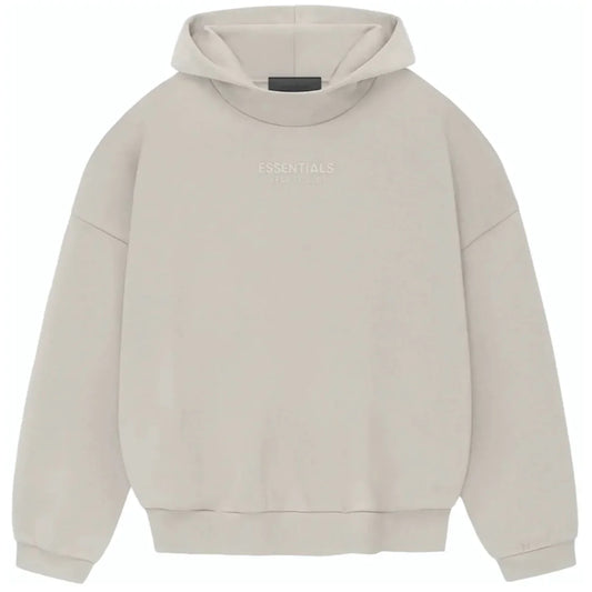 Fear Of God Essentials Hoodie Silver Cloud