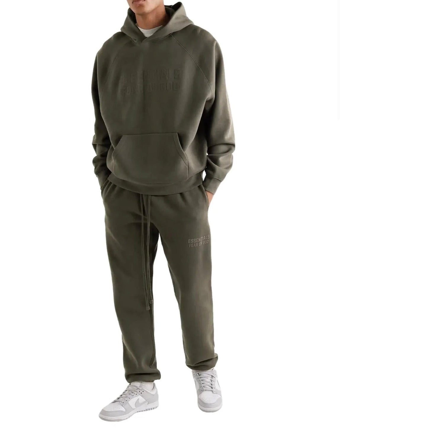 Fear Of God Essentials Off Black Tracksuit (SS23)